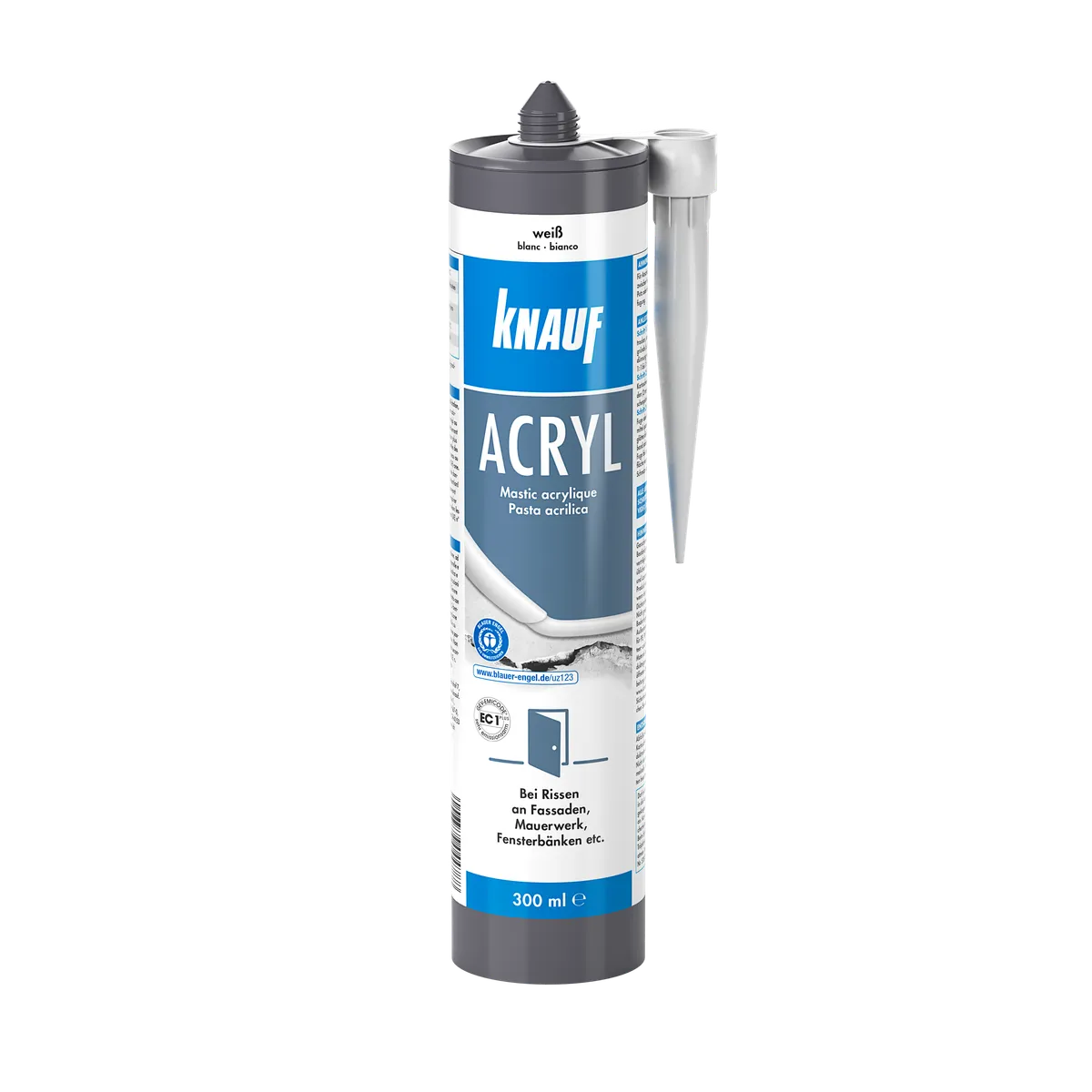 Knauf - Acryl - 4006379044788_Acryl_front_300 ml_weiß