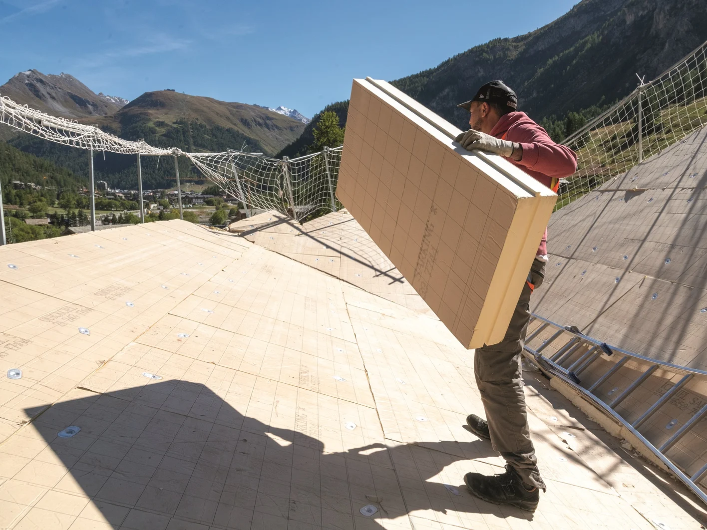 Knauf Thane Sarking - Mise en oeuvre