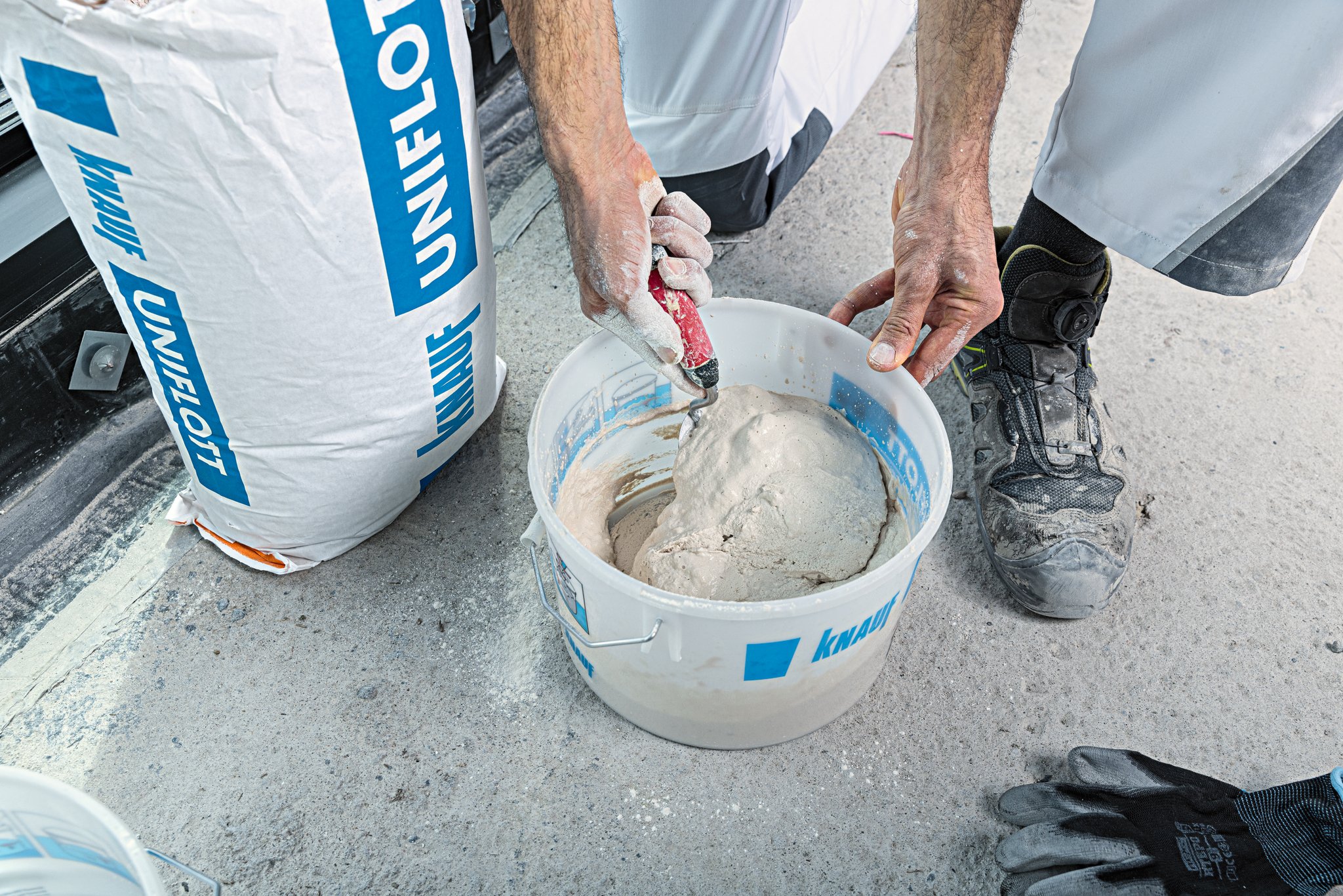 preparing gypsum