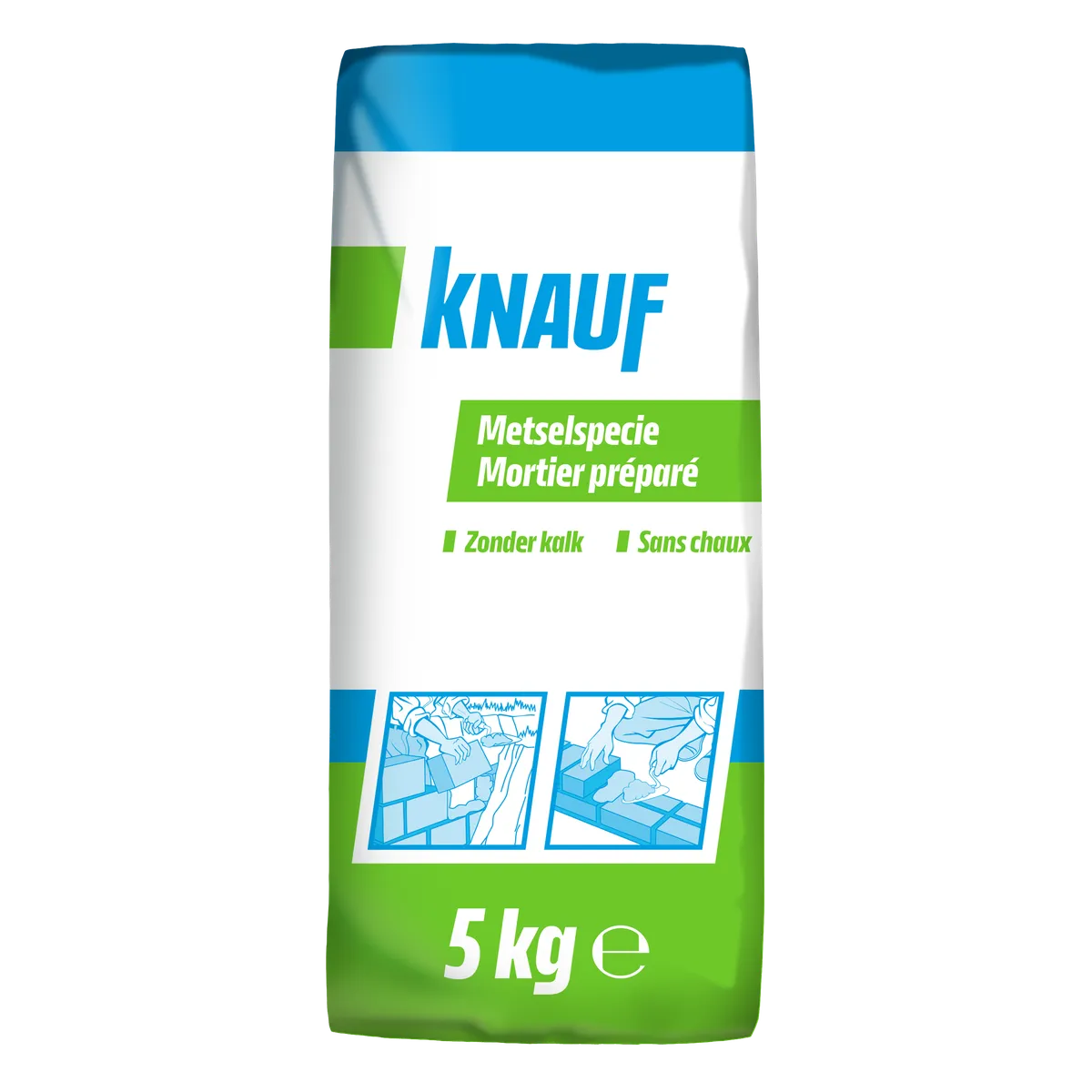 Knauf - Mortier préparé - Mortier_préparé_5kg_PACK-PROD_C1N1