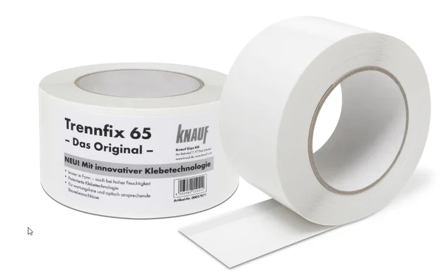 Knauf - Bandă specială Knauf Trenn-Fix - Imagine-banda-speciala-de-separatie-autoadeziva