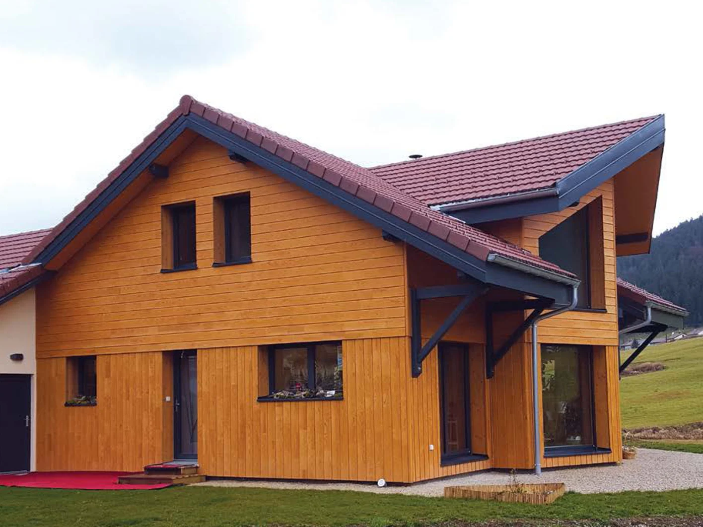 MAISON LABELLISÉE PASSIVHAUS - BOIS D’AMONT (39)