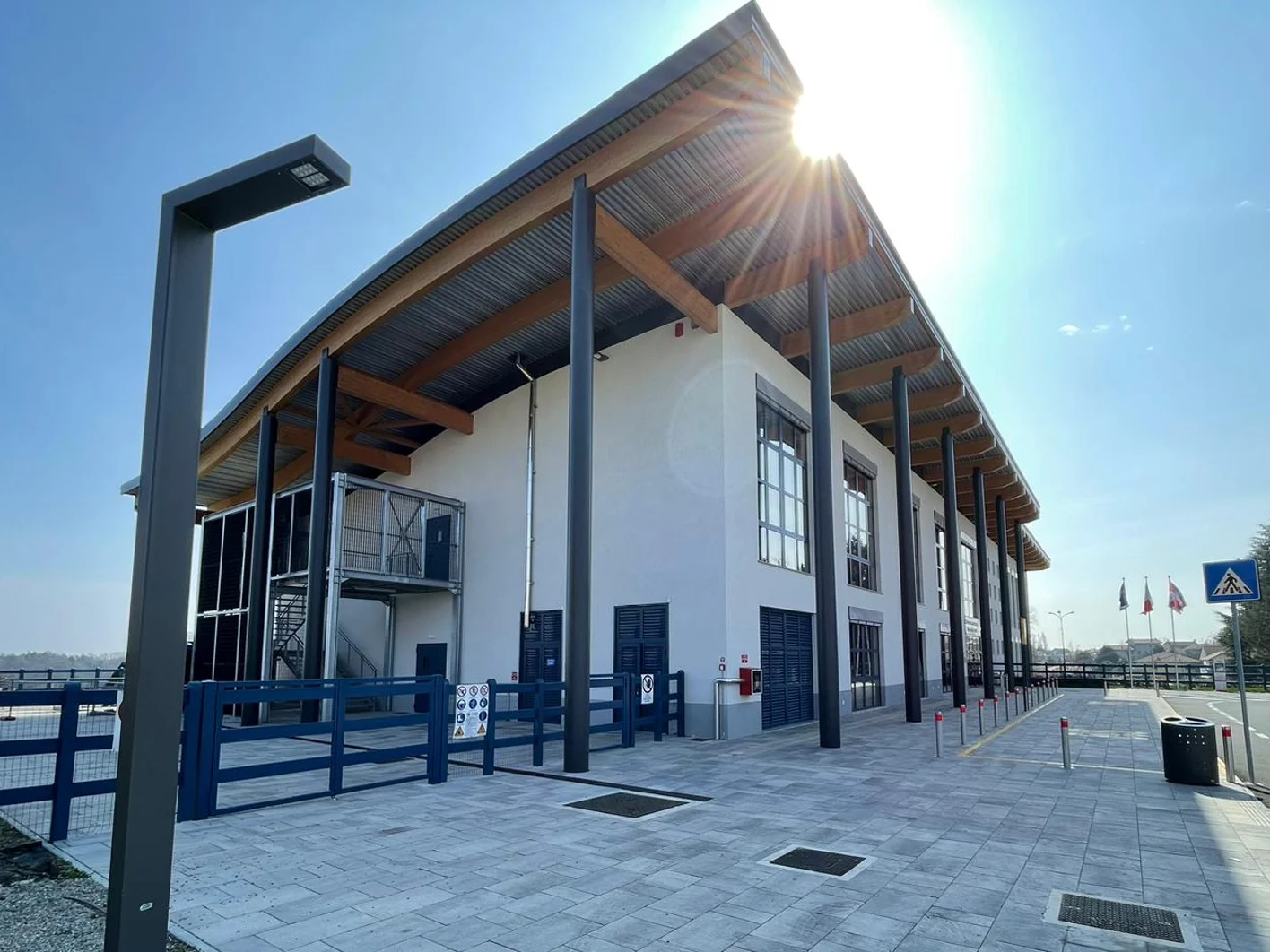 Scuola Comunale Piero Angela Novara lavori finiti 4