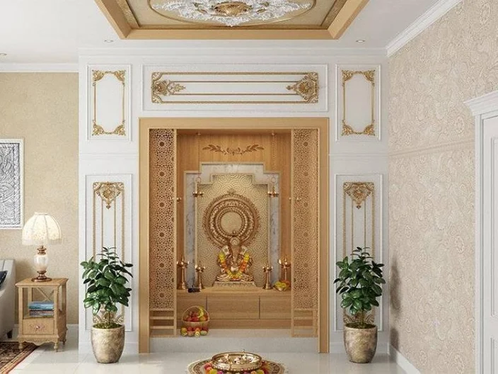 Trần thạch cao phòng thờ - 24