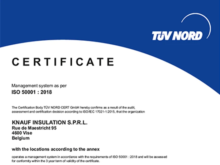 ISO 50001 - 2018