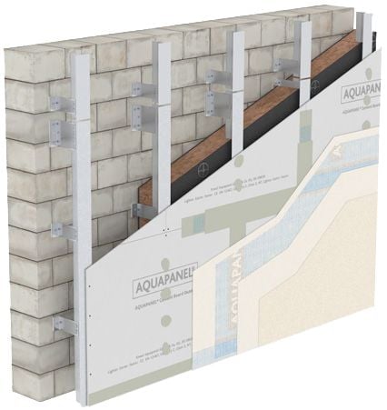 Render sistema Aeroskin con mensole MFT FOX-VI