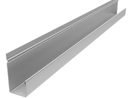 Knauf - Afslutningsprofil, hvid, J13 - J afslutningsprofil