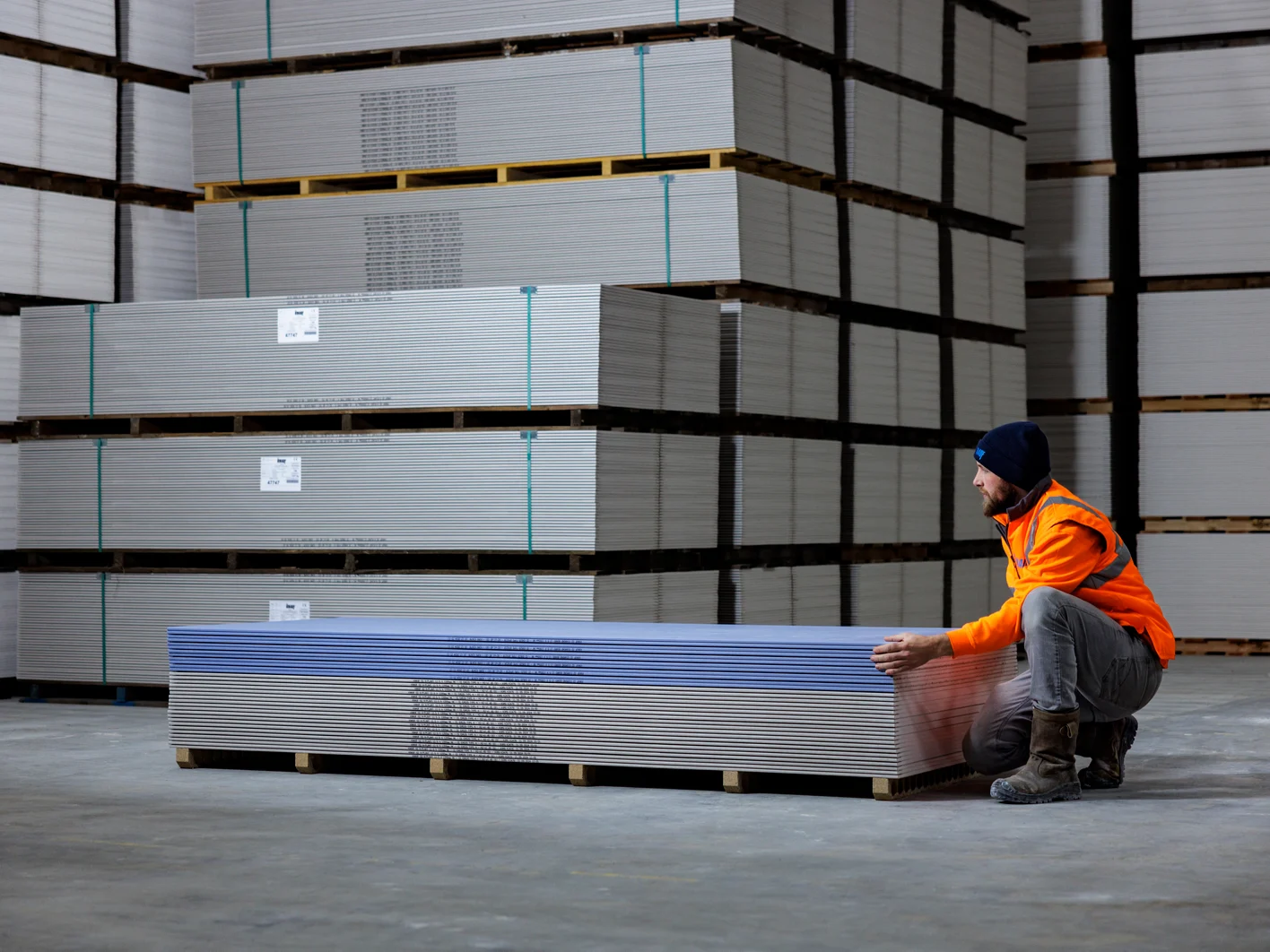 Knauf Perfect Control - magazijn