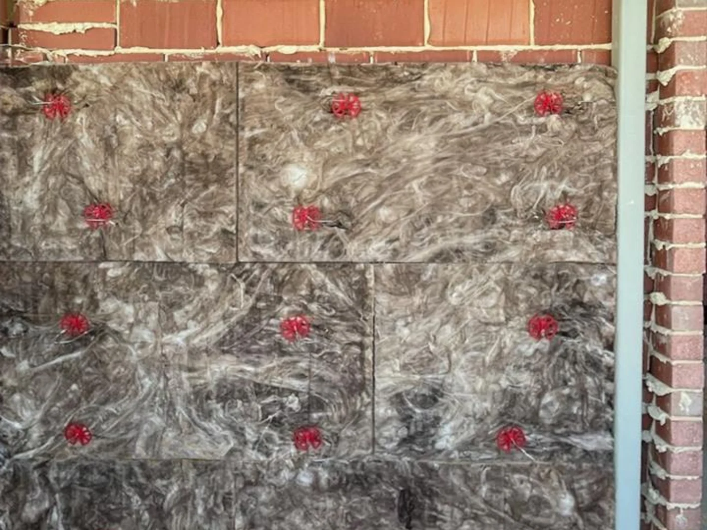 DriTherm cavity slab installed in wall