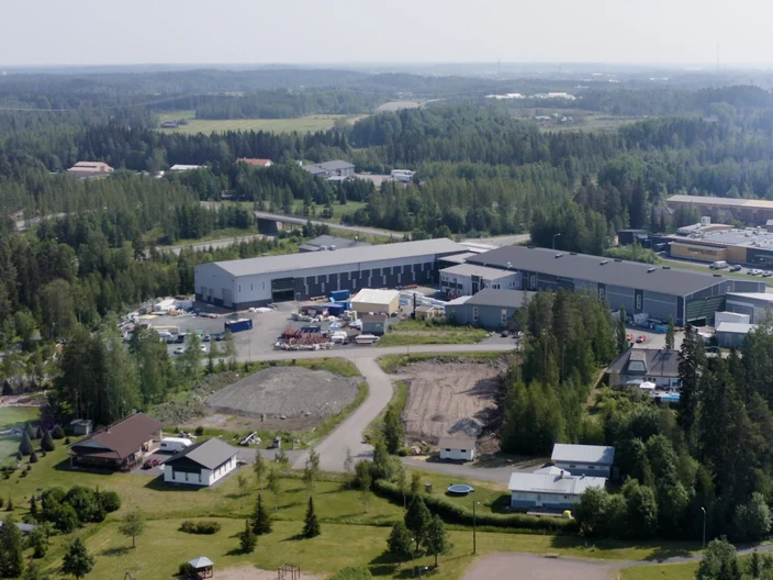 Produktionsgebäude für Fertighäuser - Jokioinen, Finland