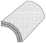 Knauf - Elément courbé 90° - Elément courbé 90° - Gebogen element 90°