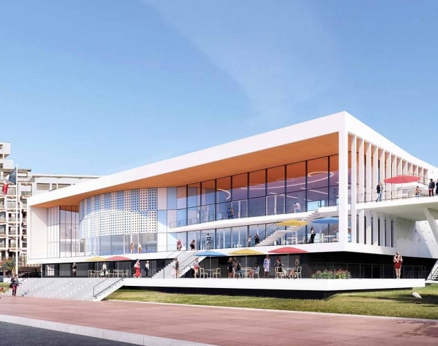 Façade - Palais des congrès - Royan