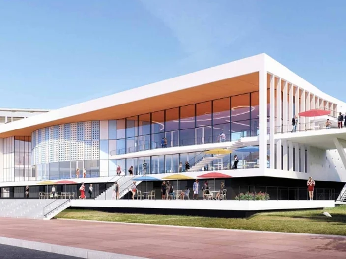 Façade - Palais des congrès - Royan