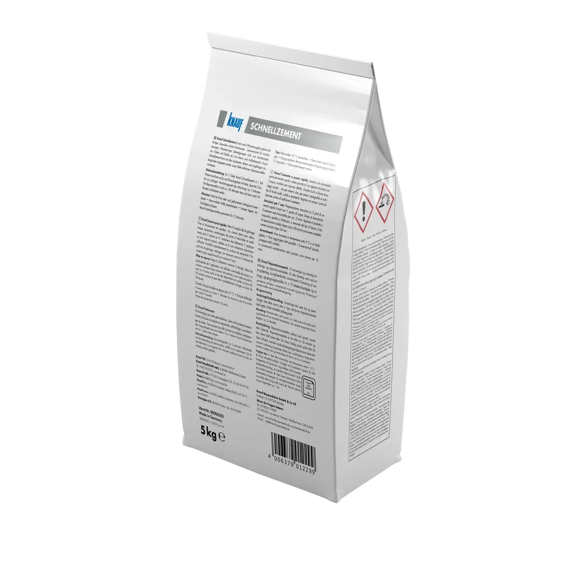 Knauf - Schnellzement - 4006379012299_Schnellzement_back_5kg