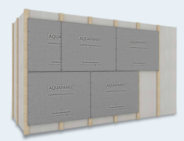 AQUAPANEL® Cement Board Outdoor fassaadikatted puitkarkassmajadele