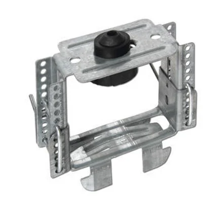 Knauf - Suspension directe acoustique prépliée réglable - Suspension directe acoustique prépliée réglable-avec clips de fixation pour CD - Instelbare akoestische gebogen direktafhanger-met CD bevestigingsclip