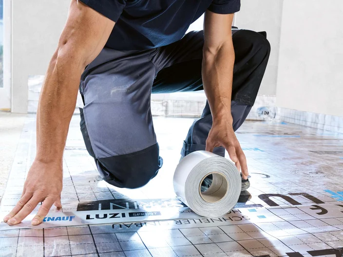 Knauf LUZI SPRINT Verarbeitungs-Shooting-Retuschiert