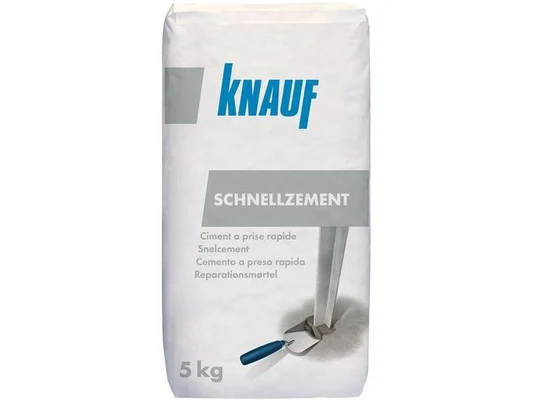 Knauf - Schnellzement 5 kg - 00006260 Schnellzement 5 kg