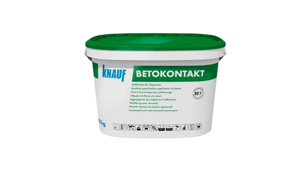 Knauf - Betokontakt - Betokontakt - Neįgeriančių mineralinių paviršių gruntas