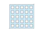 Knauf - Cleaneo 12,5 mm ravna kvadratna perforacija Q 8/18 Q, U.P. 19,8%, SK rub