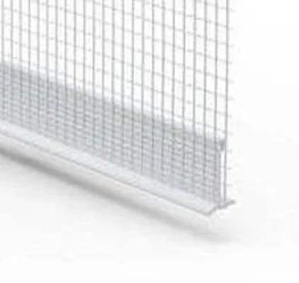 Knauf - Profilé de finition PVC pour profilé de soubassement Alu - Profilé de finition PVC pour profilé de soubassement Alu - Afsluitprofiel in PVC voor Alu-sokkelprofiel