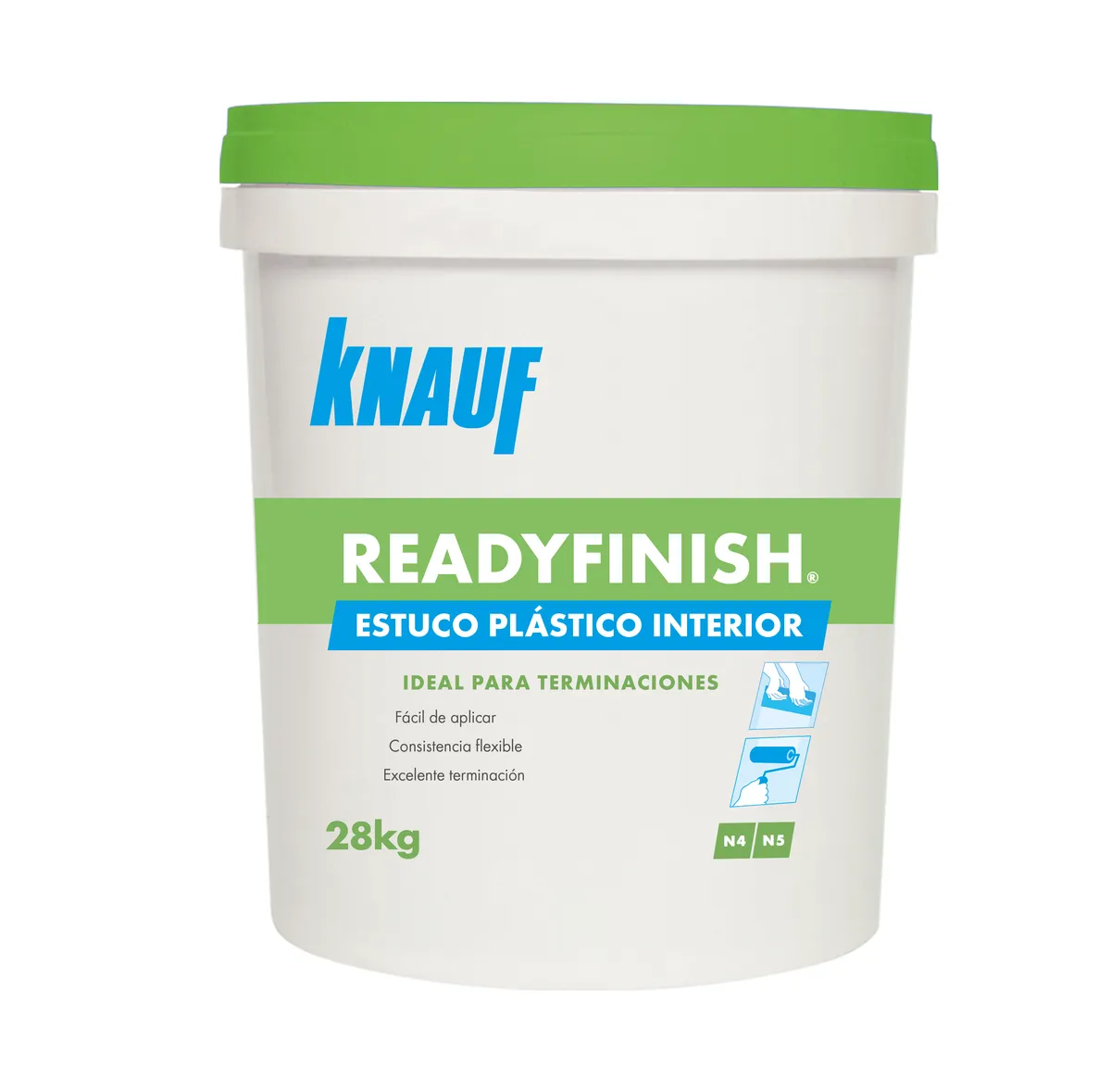 Knauf - Readymas joint filler - READYFINISH ESTUCO PLÁSTICO INTERIOR