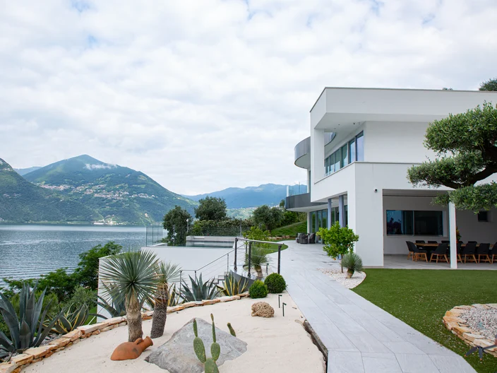 Villa sul lago di Iseo lavori finiti 8