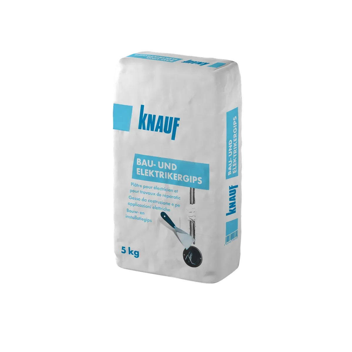 Knauf - Bau- und Elektrikergips - 4003982290724_Bau-und-Elektrikergips_front_5kg