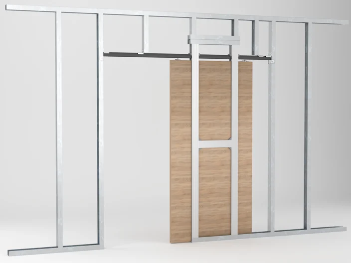 •	W496.de Knauf Pocket Kit – einflügelig 
