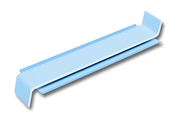 Knauf - Perfex Alu-Stoßverbinder Sonderlack - Perfex Aluminium Stossverbinder blau