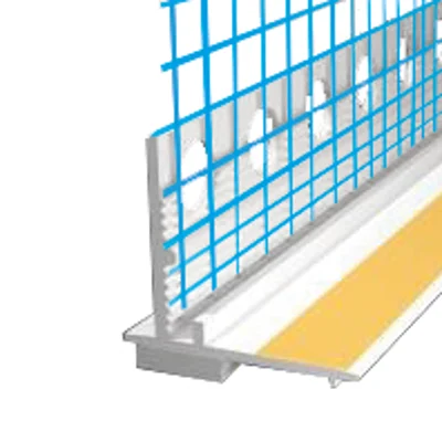 Knauf - Aansluitingsprofiel PVC zonder dichtingslip - Profilé de jonction PVC sans languette d'étanchéité - Aansluitingsprofiel PVC zonder dichtingslip