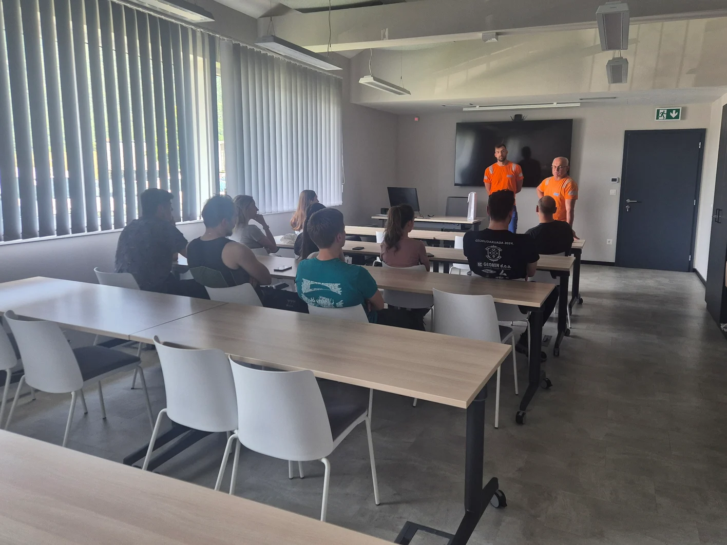 Students in schoolroom