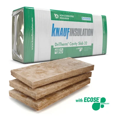 Knauf - DriTherm® Cavity Slab 32 - Knauf-Insulation-DriTherm-Slab-32-Image-UK