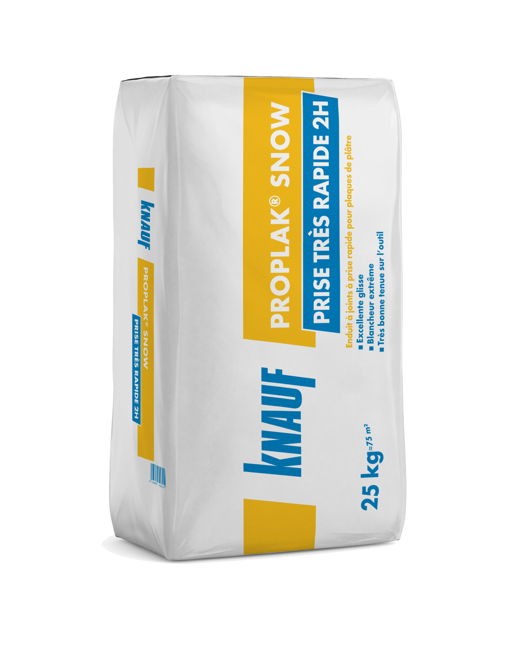  enduit en poudre proplak snow prise rapide 2h