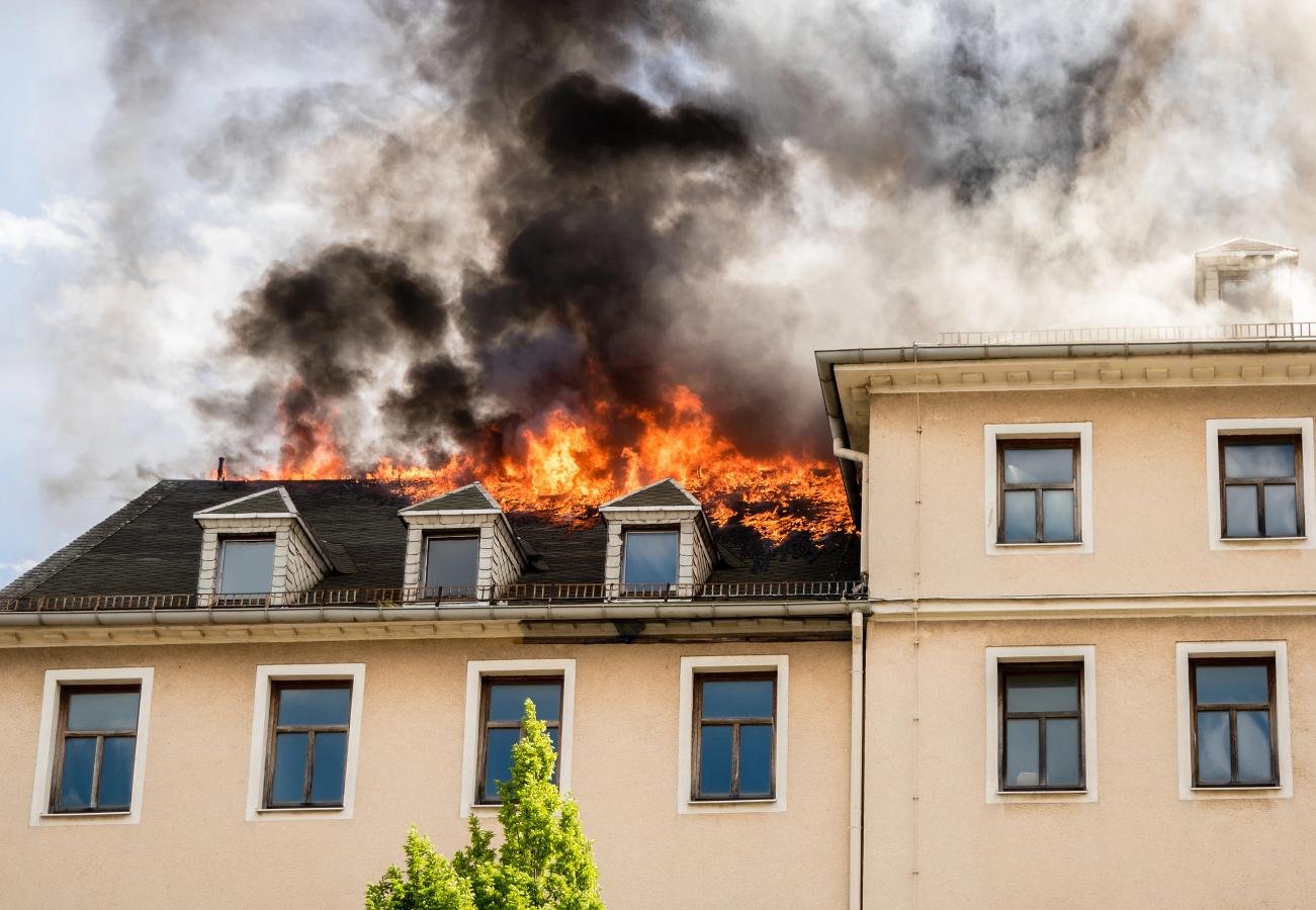 Fire building