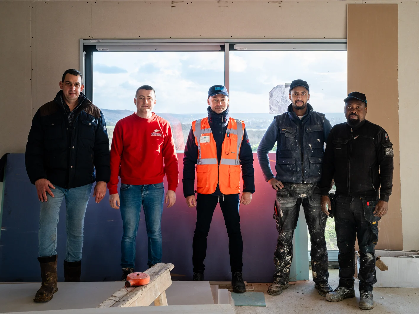 Chantier Knauf Gueudry Constructions