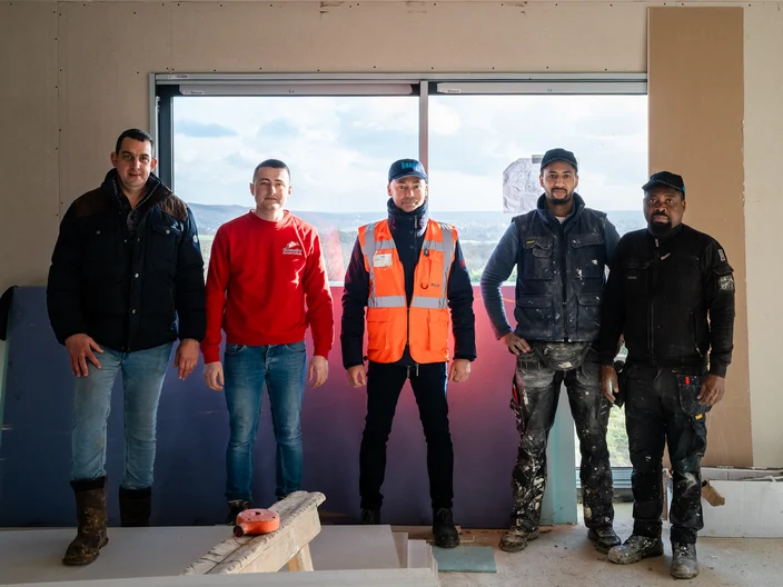 Chantier Knauf Gueudry Constructions