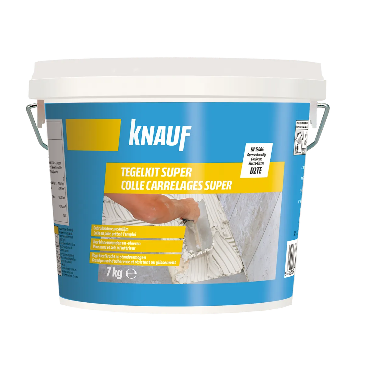 Knauf - Colle carrelages Super - Colle carrelage Super 7kg_PACK-PROD_C1N1