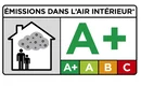 ÉMISSIONS DANS L'AIR INTÉRIEUR A+