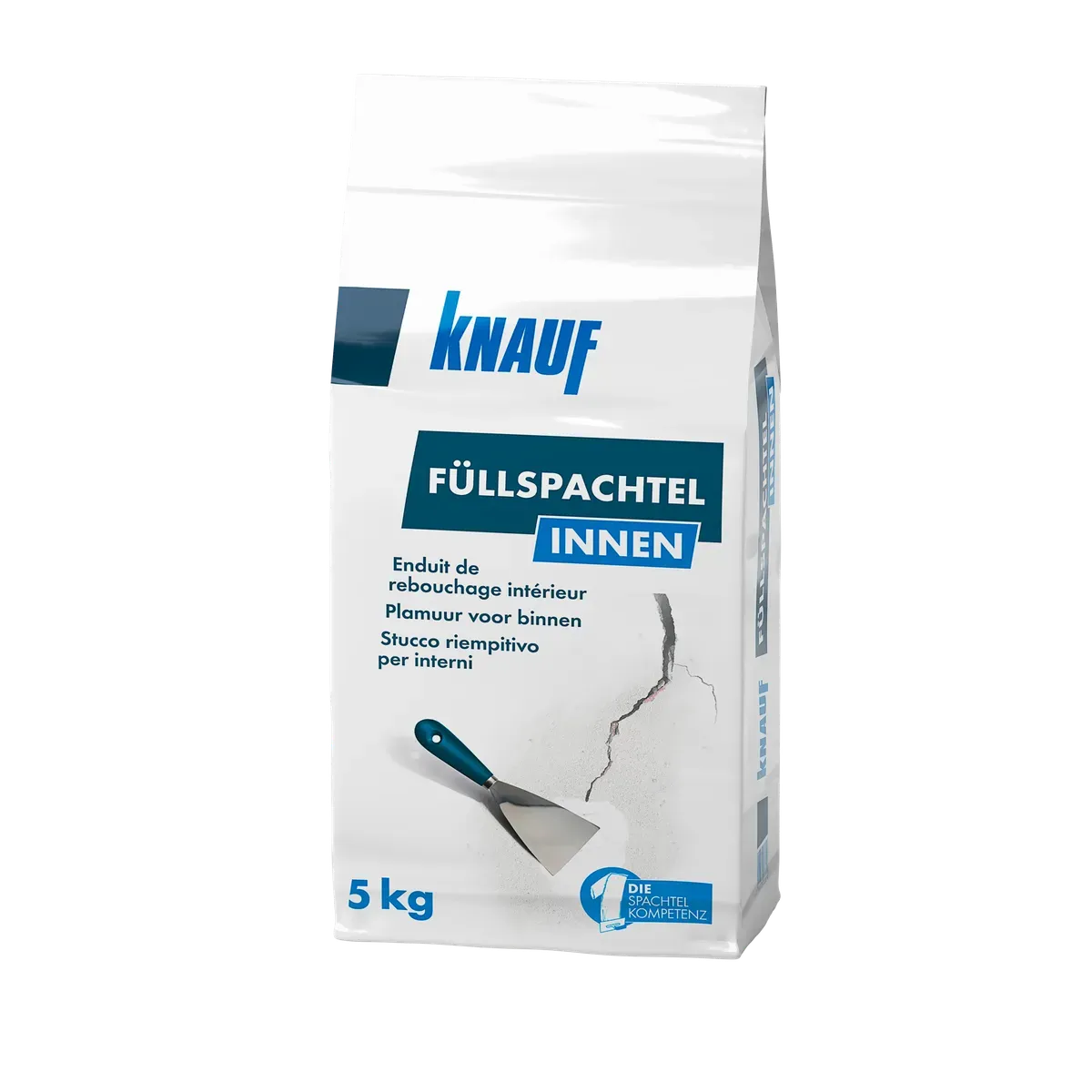 Knauf - Füllspachtel innen - 4006379138746_Fuellspachtel-Innen_front_5kg