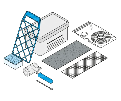 Knauf - Pribor Cleaneo Tape Installation - Cleaneo Tape Installation Kit