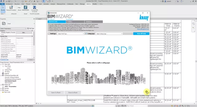 AU-GY-Knauf-BIM-Wizard-Revit-Tutorial-Part-6-Options-and-Customisation