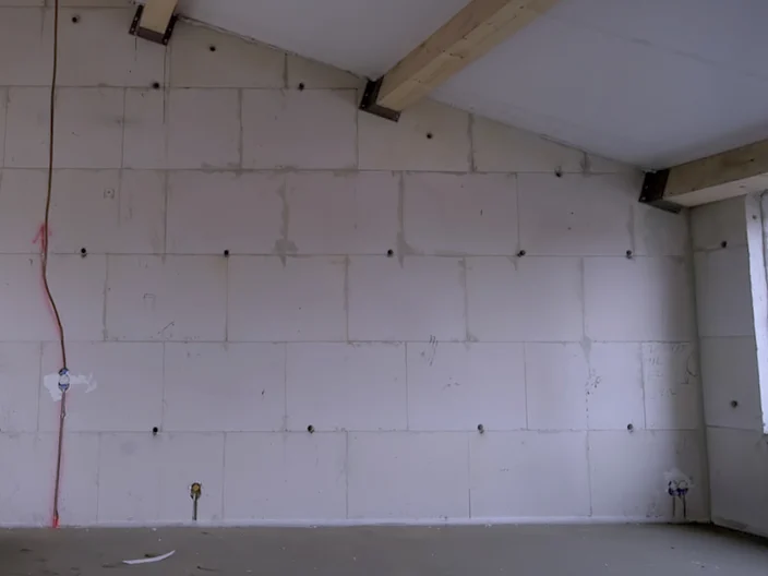 Tussen twee bestaande gebouwen bouwen, isolatie Supafil Cavity XL Eindhoven