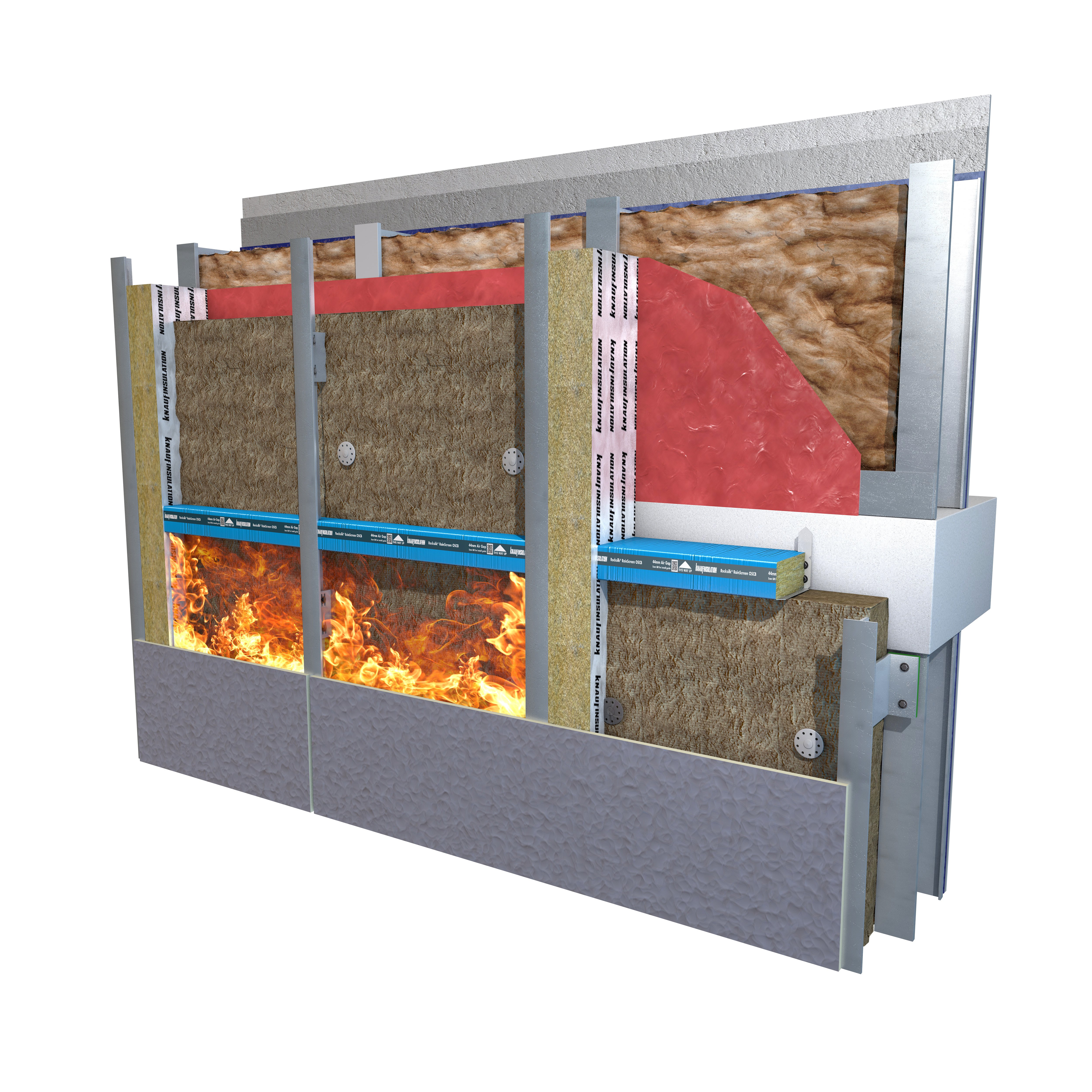 Knauf-Insulation-Rainscreen-OSCB-With-Fire