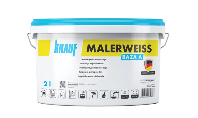 Knauf - Bojë mbuluese - Knauf Malerweiss