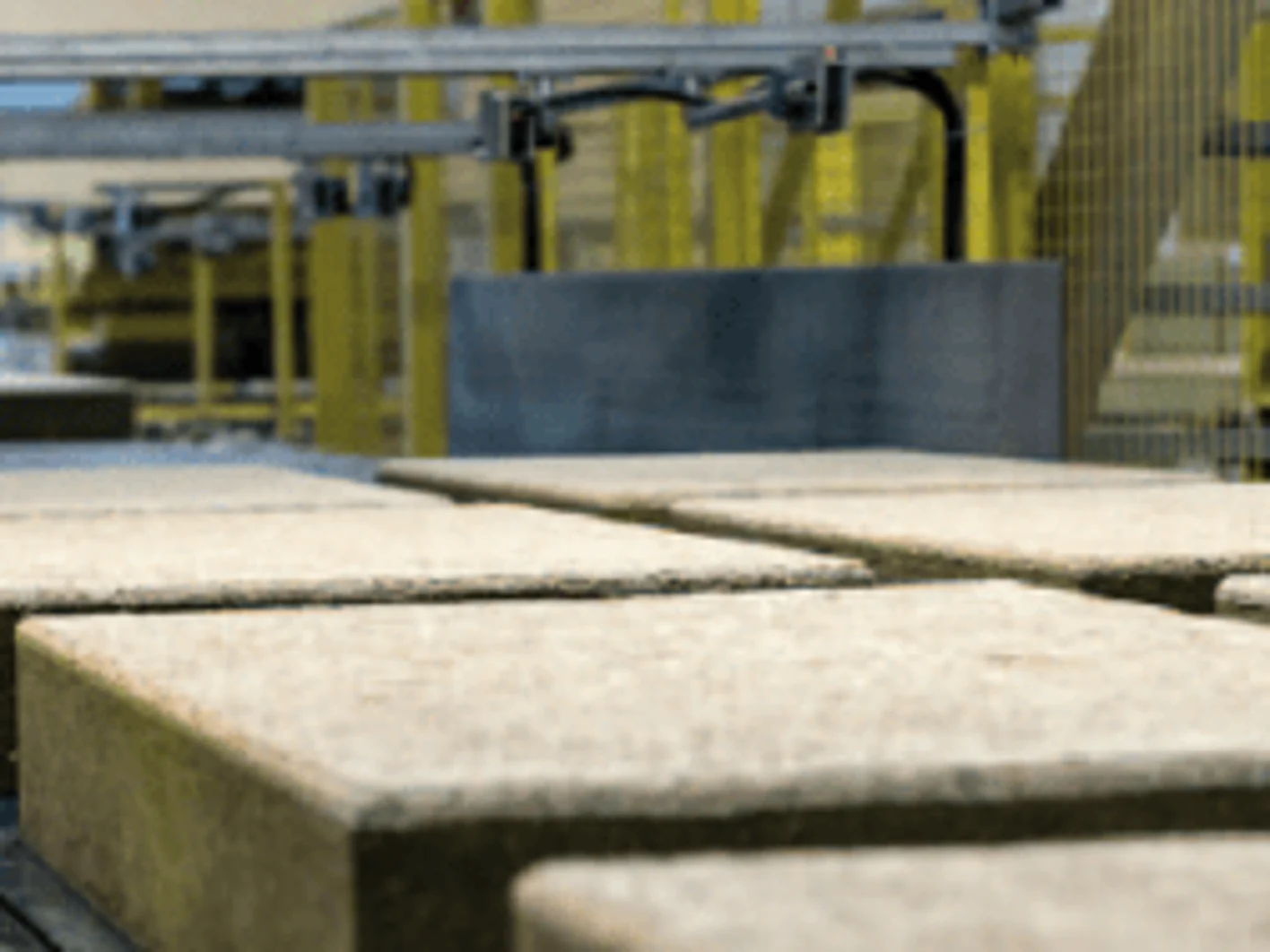 Knauf Insulation Heraklith Werk Simbach Holzwolle Produktion Band