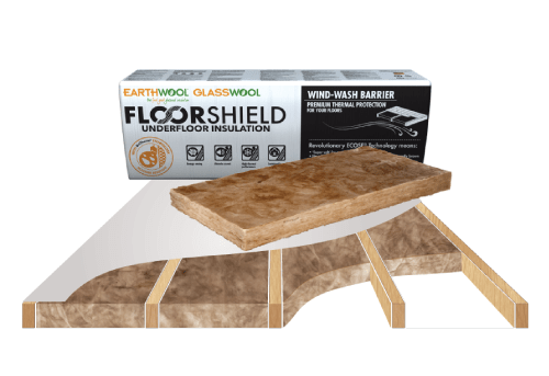 Earthwool glasswool FloorShield underfloor batt Product image