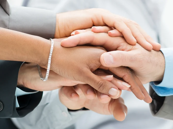 Business teamwork