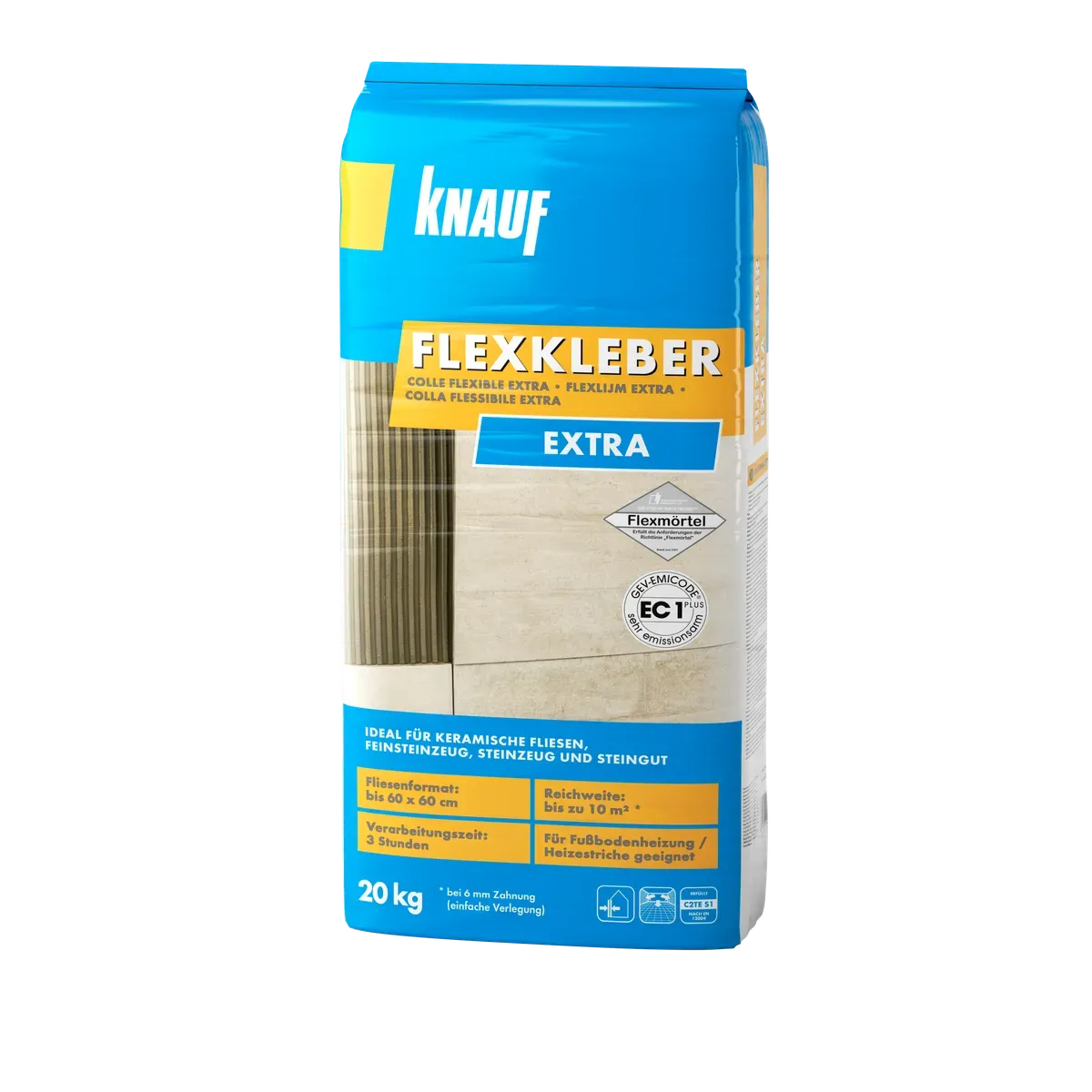 Knauf - 4006379147984_Flexkleber-Extra_front_20kg