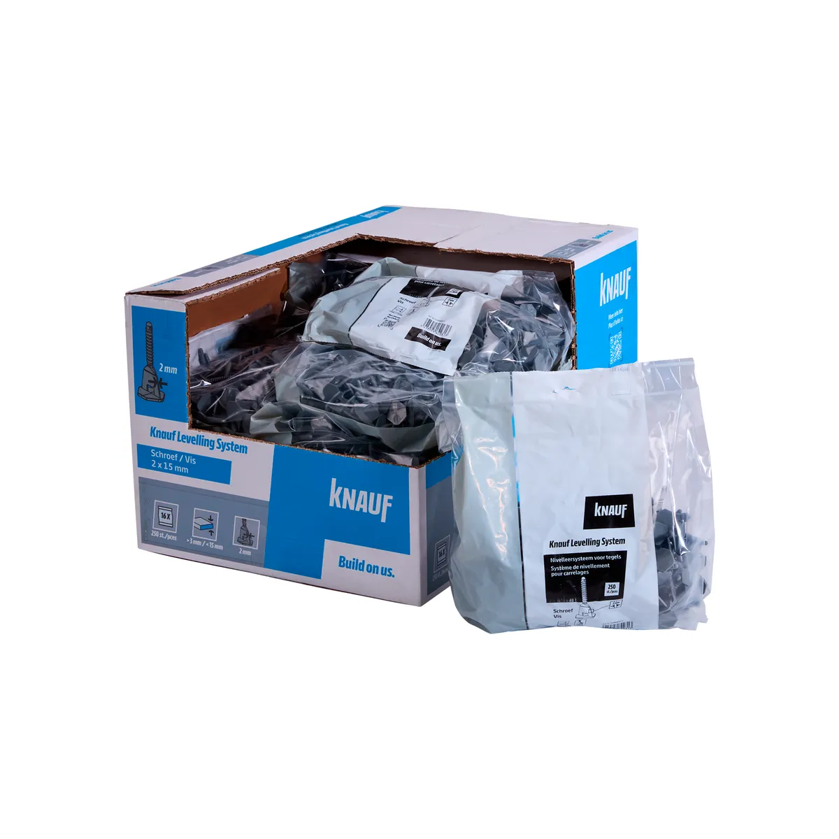 Knauf - KLS Schroef 2 mm x 15 mm - Vis KLS 2 mm x 15 mm_250pces_PACK-PROD_C1C0